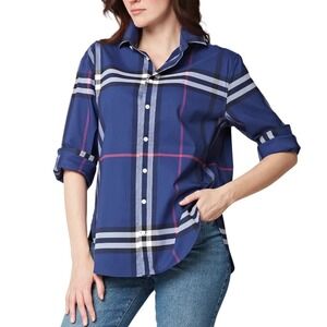 Hinson Wu‎ Halsey Long Sleeve
Oversized Plaid Shirt XS